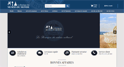 Desktop Screenshot of museesdumonde.com